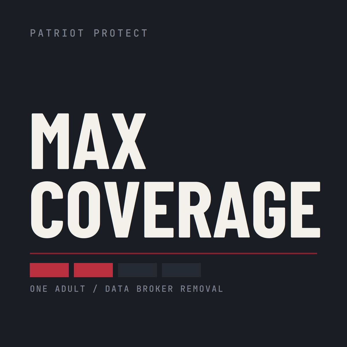 Max Coverage Plan
